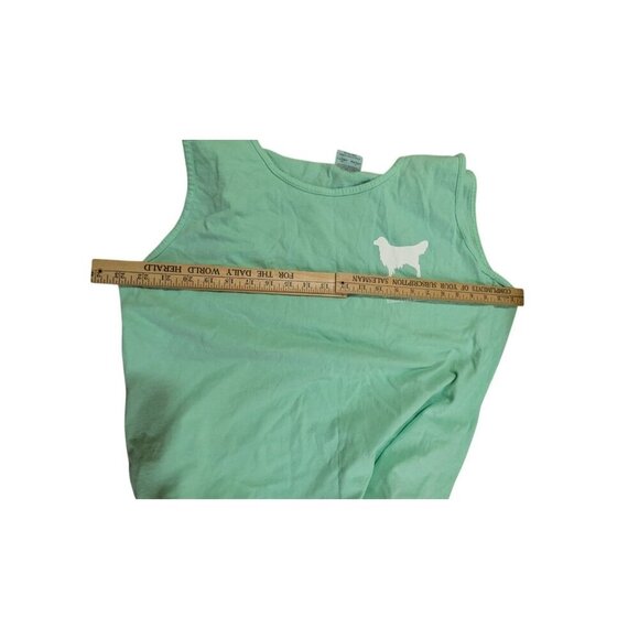 Comfort Colors Tank Top XL Hand In Paw United Battle Against Canine Cancer Green - Picture 7 of 8